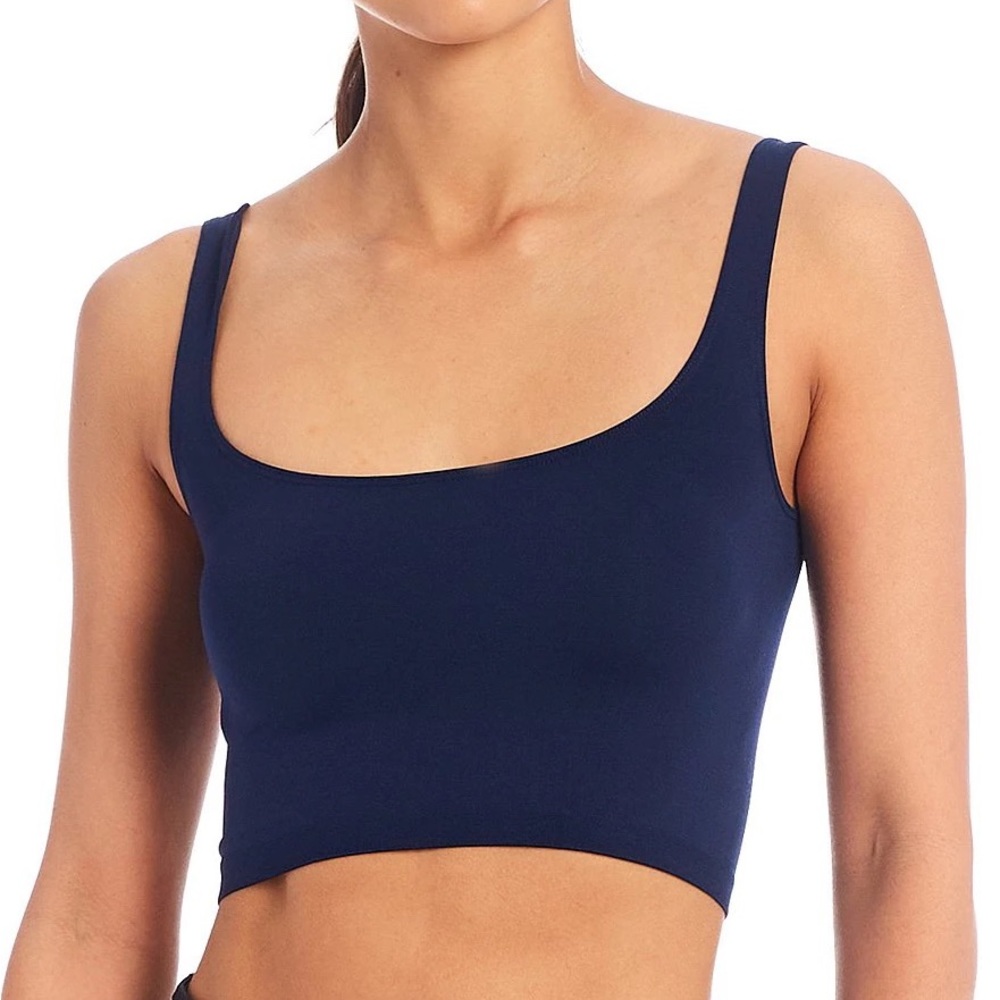 Free People Scoop Neck Crop in Navy size XS/S